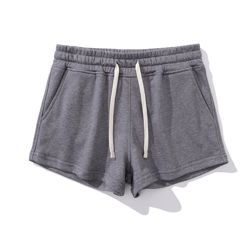Shorts da uomo in cotone comfort con coulisse, cavallo interno da 2"-thumbmail-5