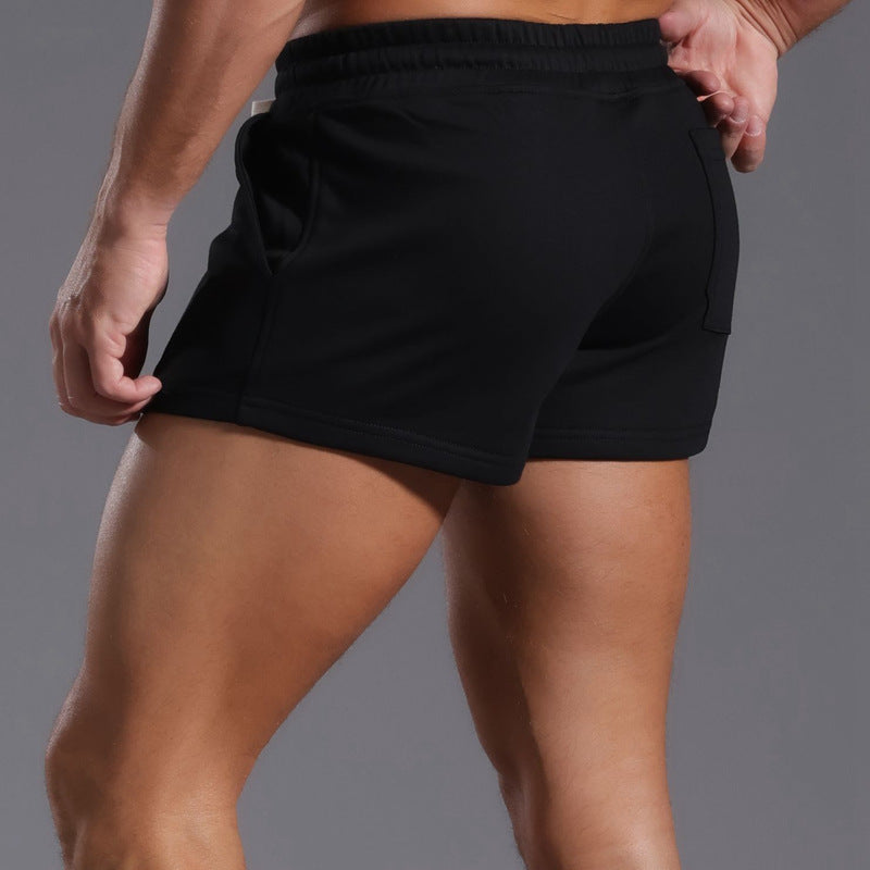 Shorts da uomo in cotone comfort con coulisse, cavallo interno da 2"-thumbmail-8