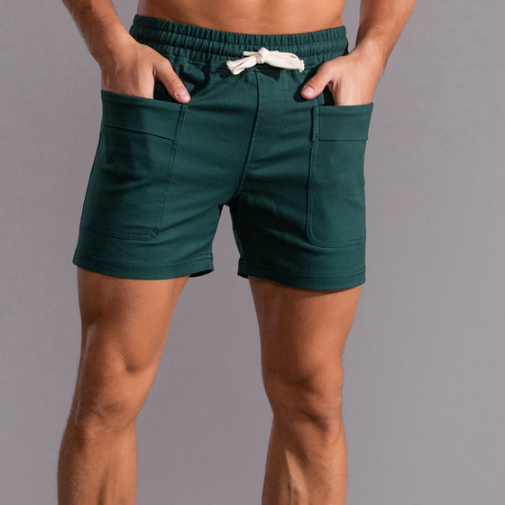 Men’s Cotton Utility Drawstring Shorts