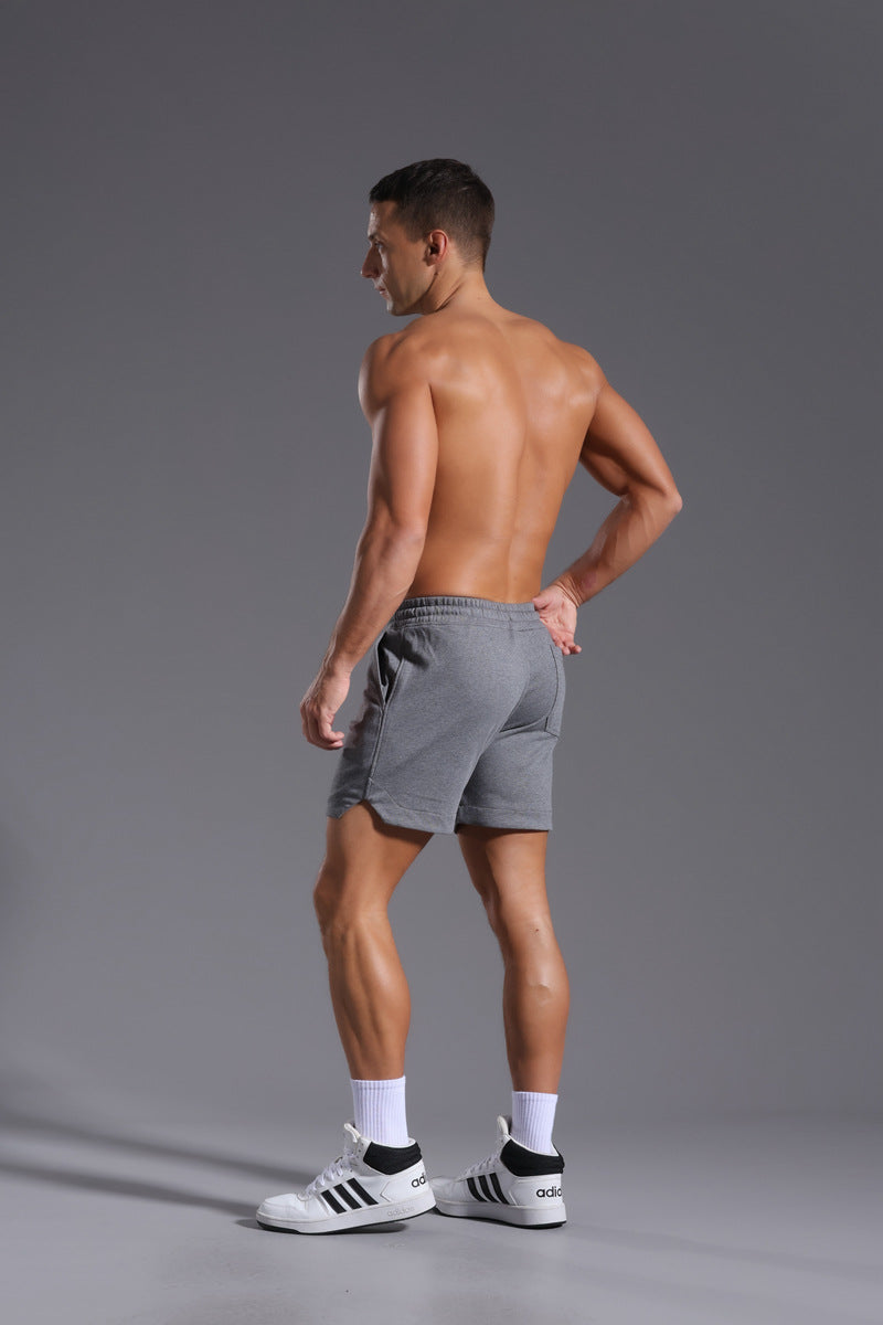 Men’s Cotton Athletic Training Shorts-5" Inseam-thumbmail-19