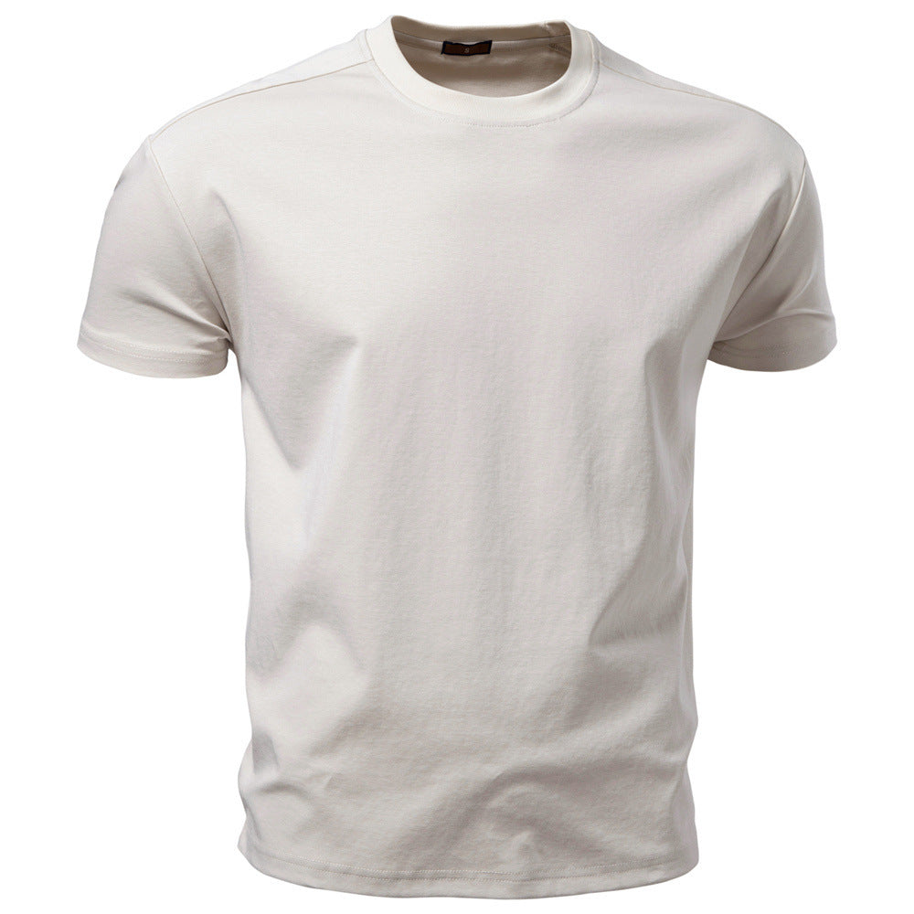 Camiseta de algodón elástico para hombre de corte estructurado-thumbmail-7