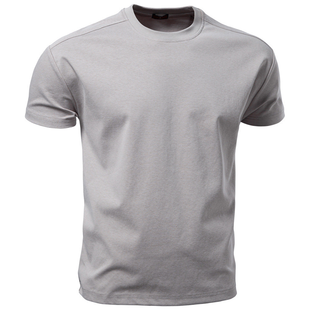 Camiseta de algodón elástico para hombre de corte estructurado-thumbmail-22