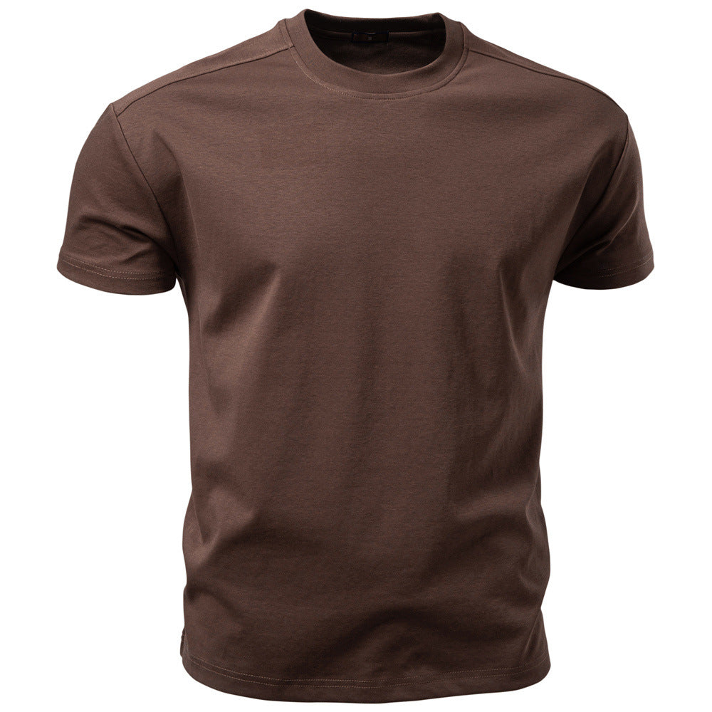 Camiseta de algodón elástico para hombre de corte estructurado-thumbmail-18