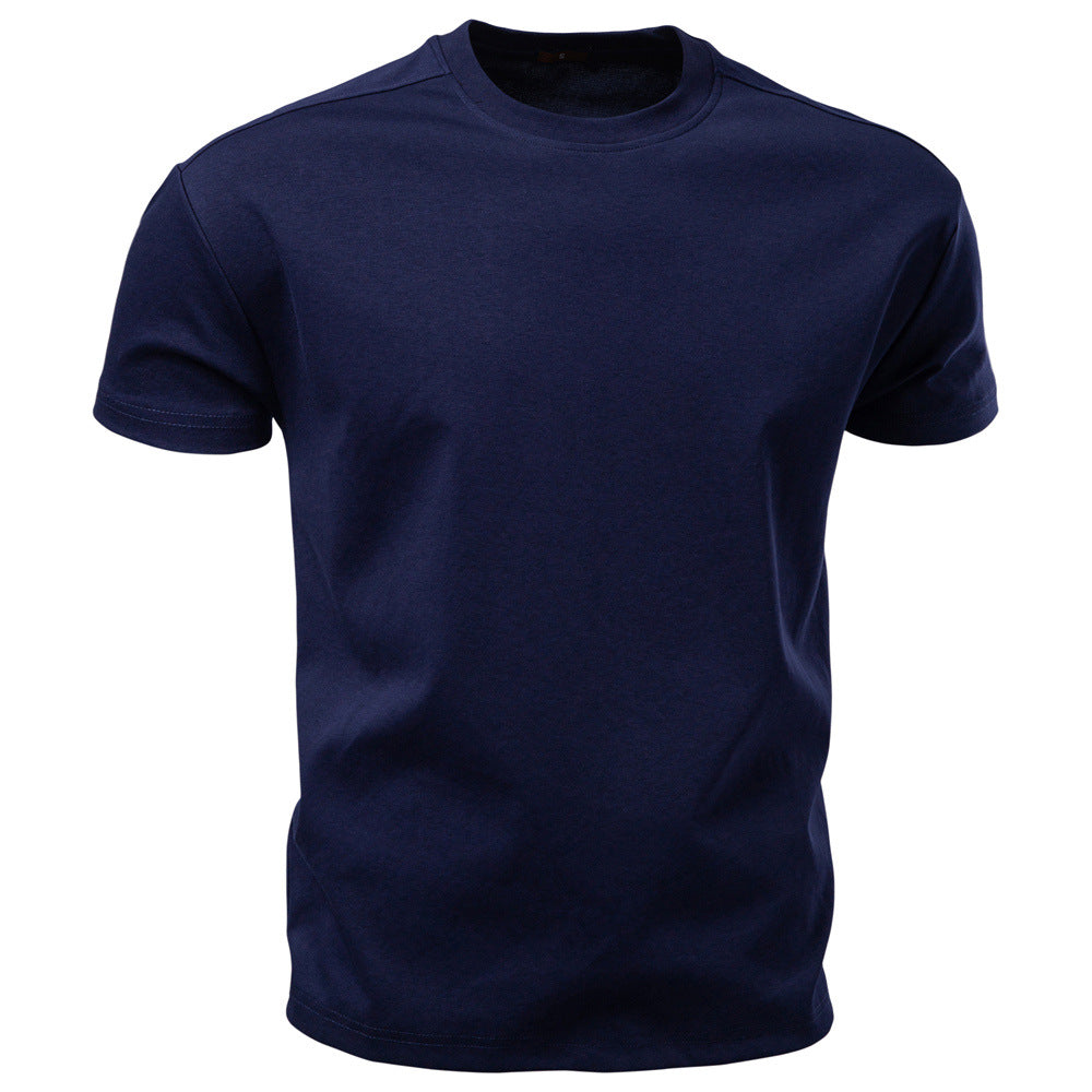 Camiseta de algodón elástico para hombre de corte estructurado-thumbmail-38