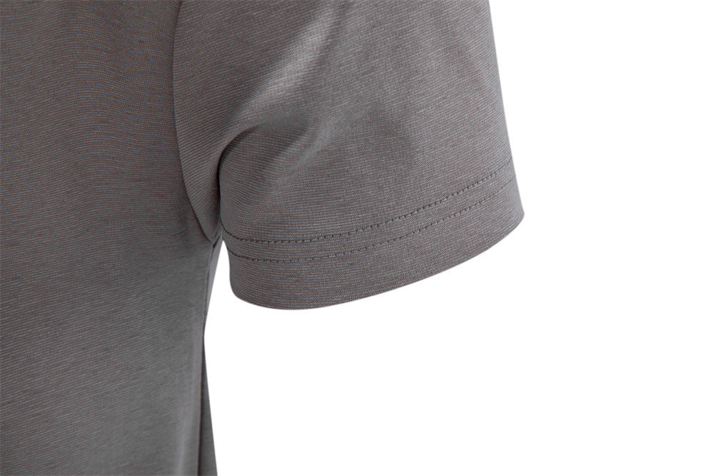Camiseta de algodón elástico para hombre de corte estructurado-thumbmail-24