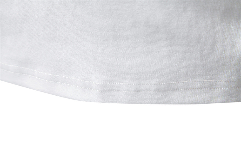 Camiseta de algodón elástico para hombre de corte estructurado-thumbmail-29