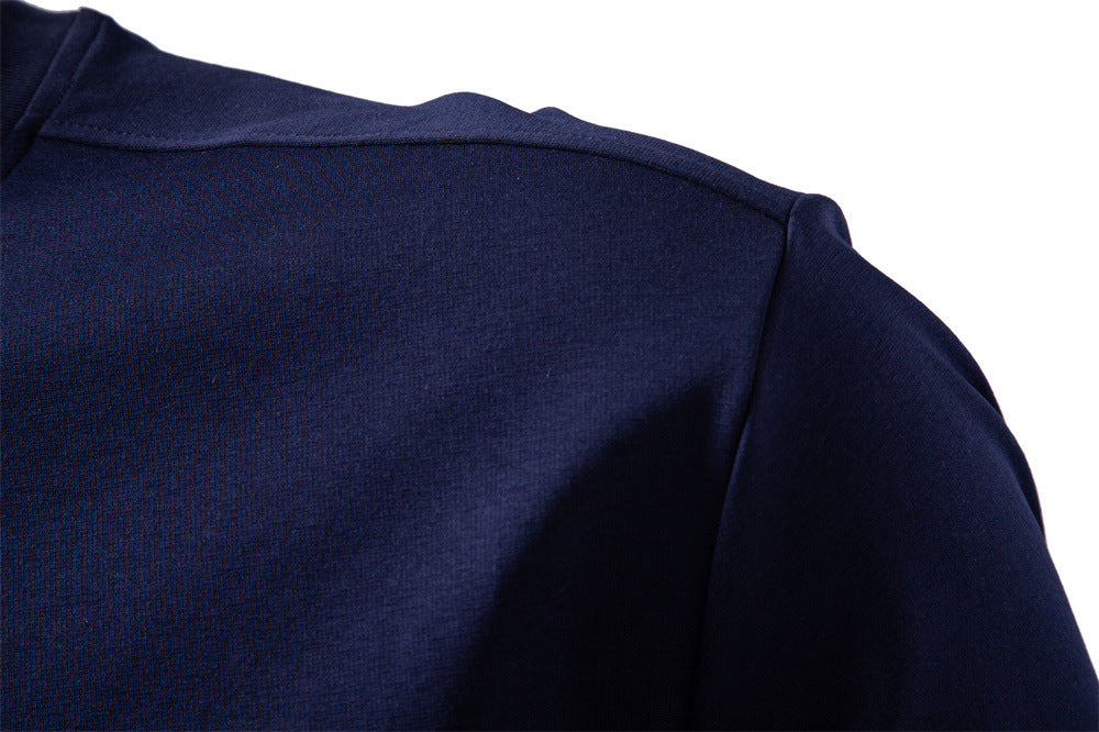 Camiseta de algodón elástico para hombre de corte estructurado-thumbmail-39