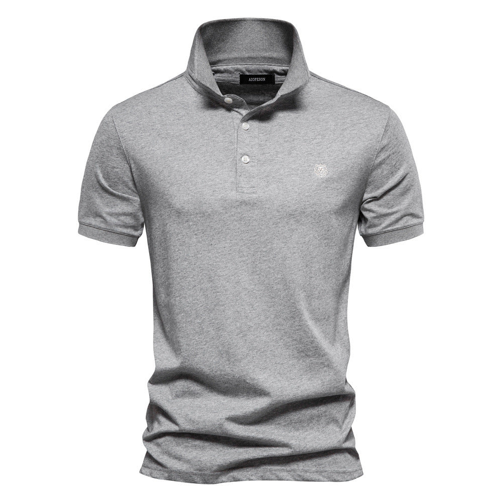 Polo de algodón bordado para hombre-thumbmail-7