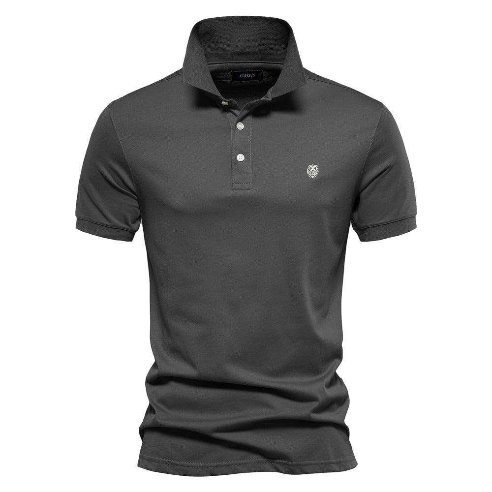 Polo de algodón bordado para hombre-thumbmail-8
