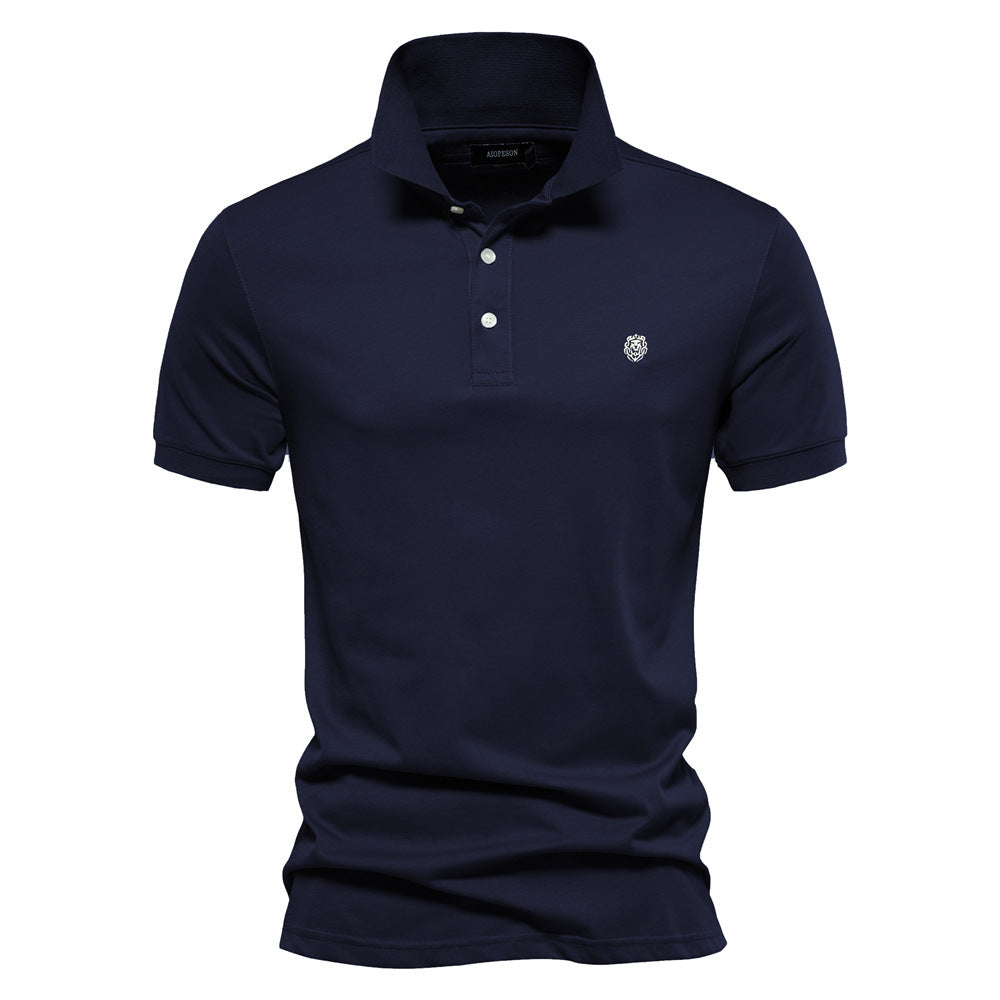 Polo de algodón bordado para hombre-thumbmail-9