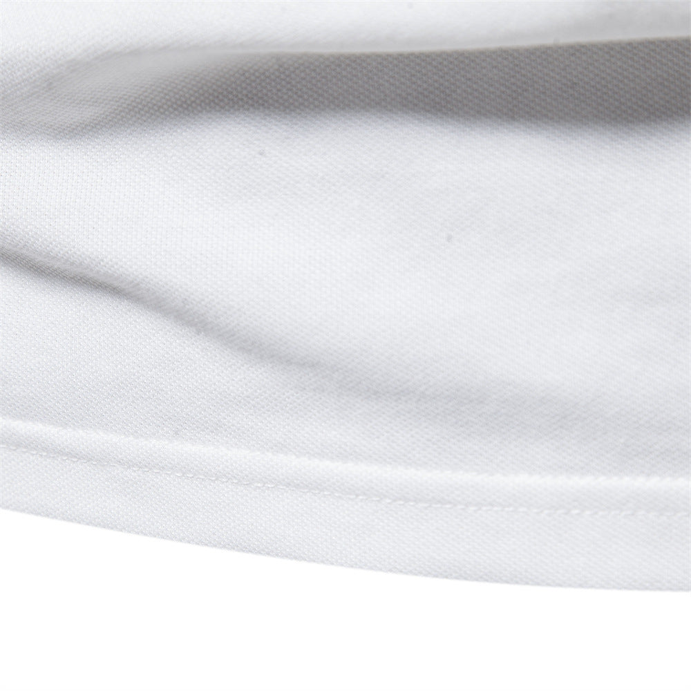 Polo en mélange de coton brodé pour homme-thumbmail-15