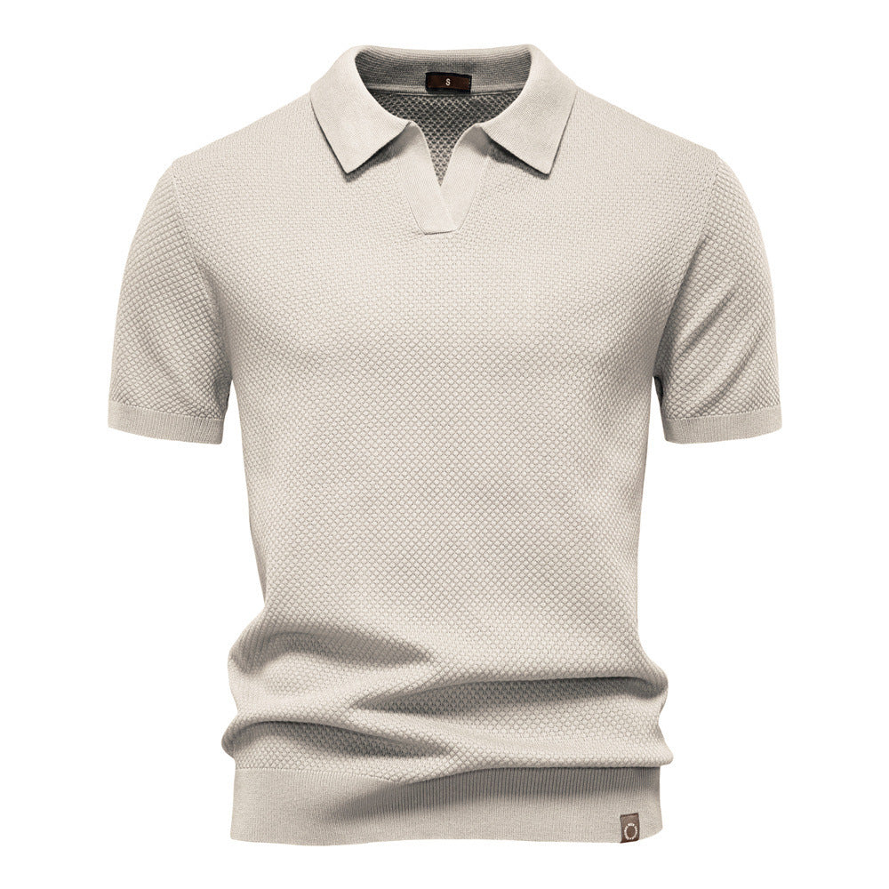 Polo de punto minimalista para hombre-thumbmail-15