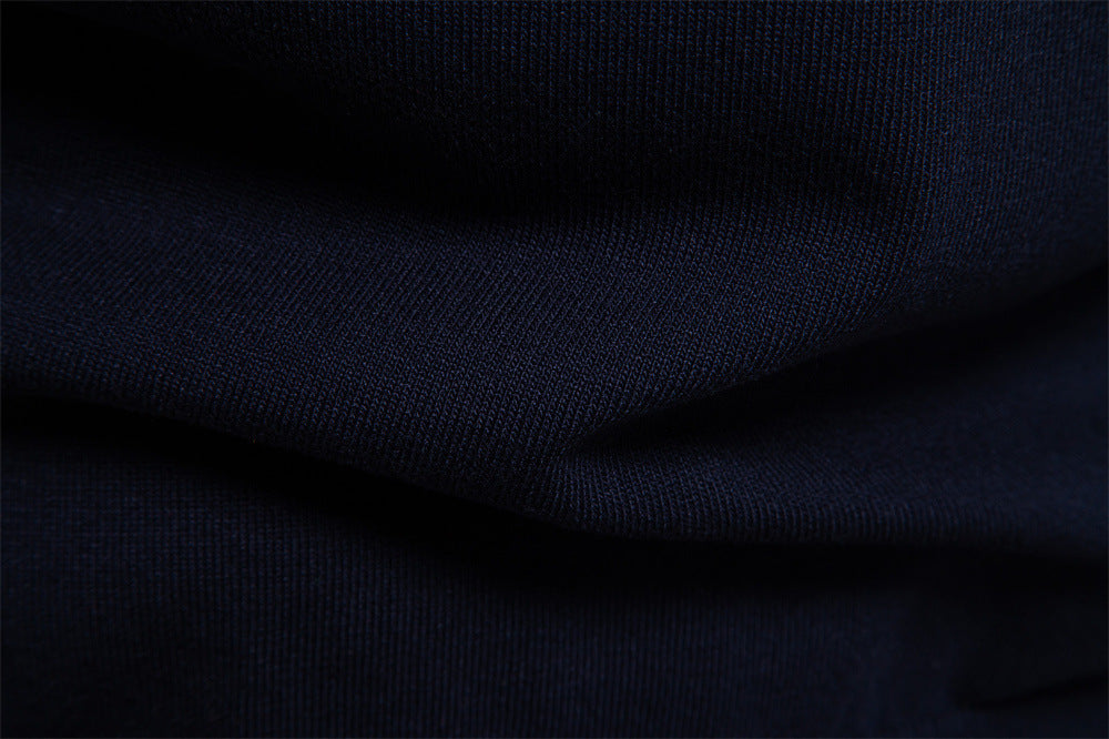 Polo en maille à rayures et empiècements colorés pour homme-thumbmail-20