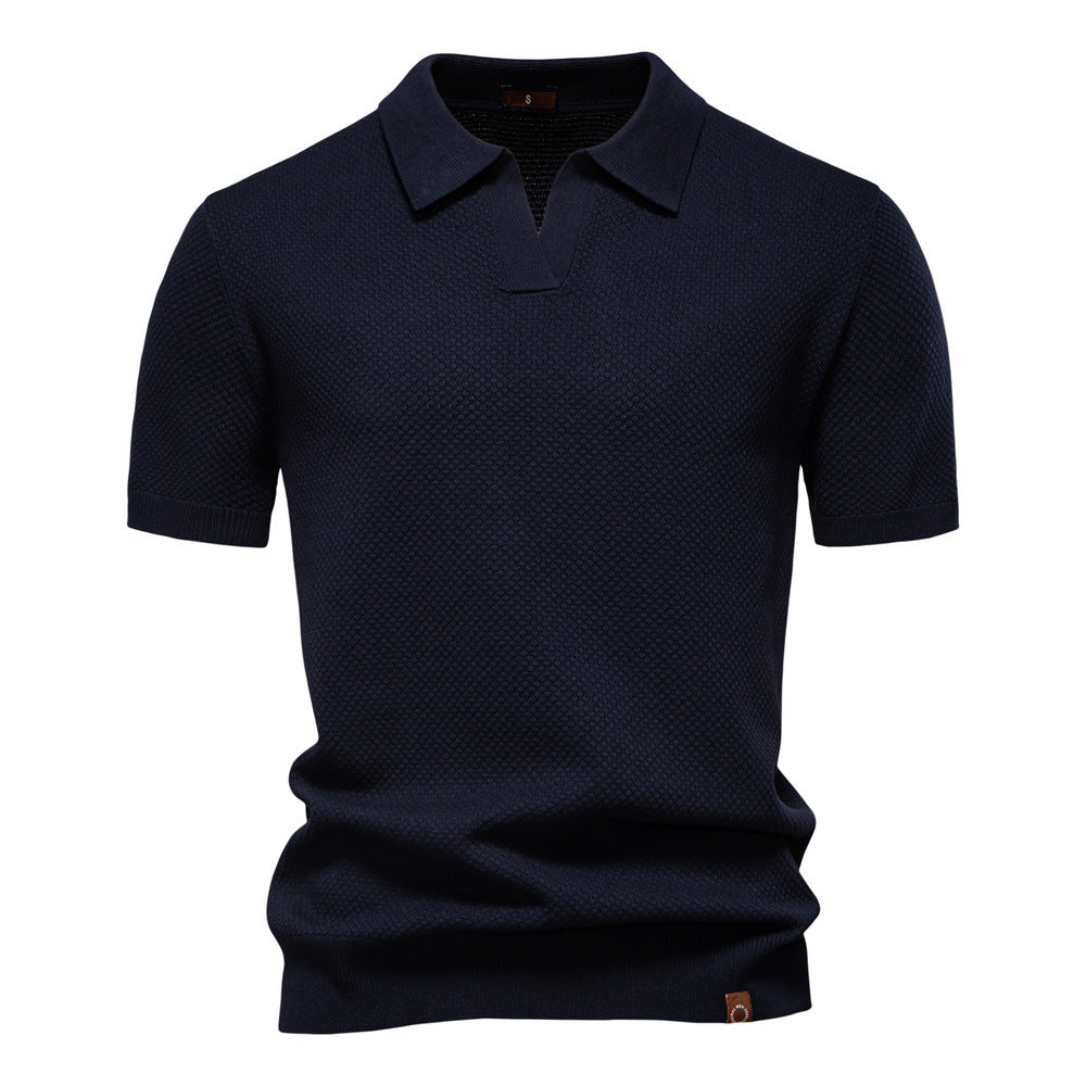 Polo de punto minimalista para hombre-thumbmail-20