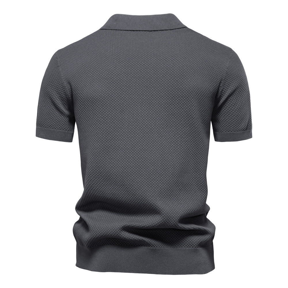 Polo de punto minimalista para hombre-thumbmail-25