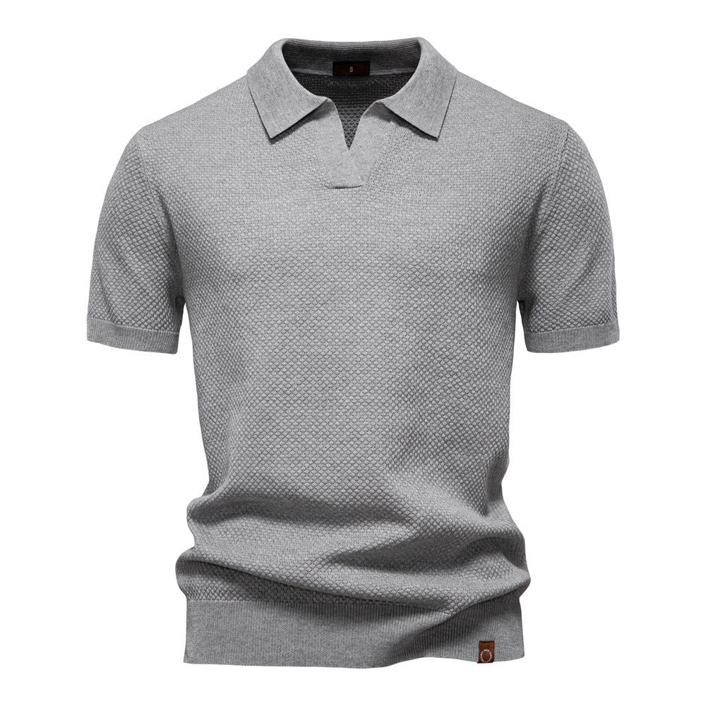 Polo de punto minimalista para hombre-thumbmail-26
