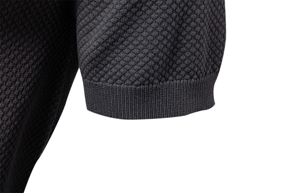 Polo de punto minimalista para hombre-thumbmail-32