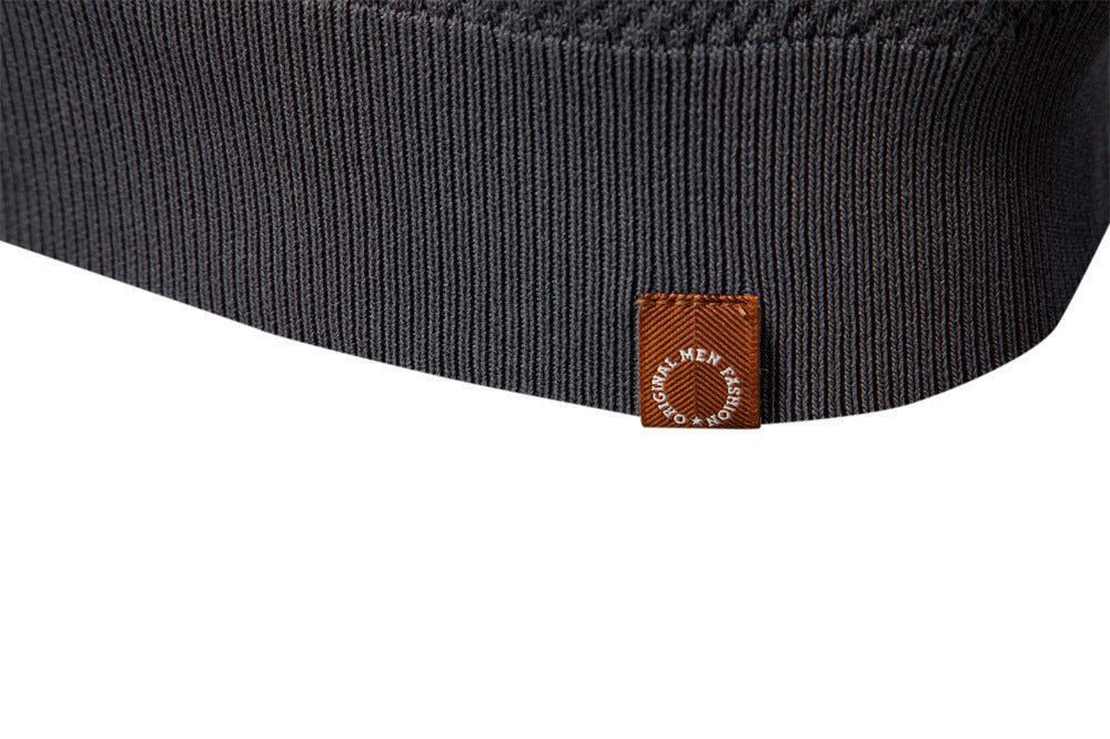 Polo de punto minimalista para hombre-thumbmail-35