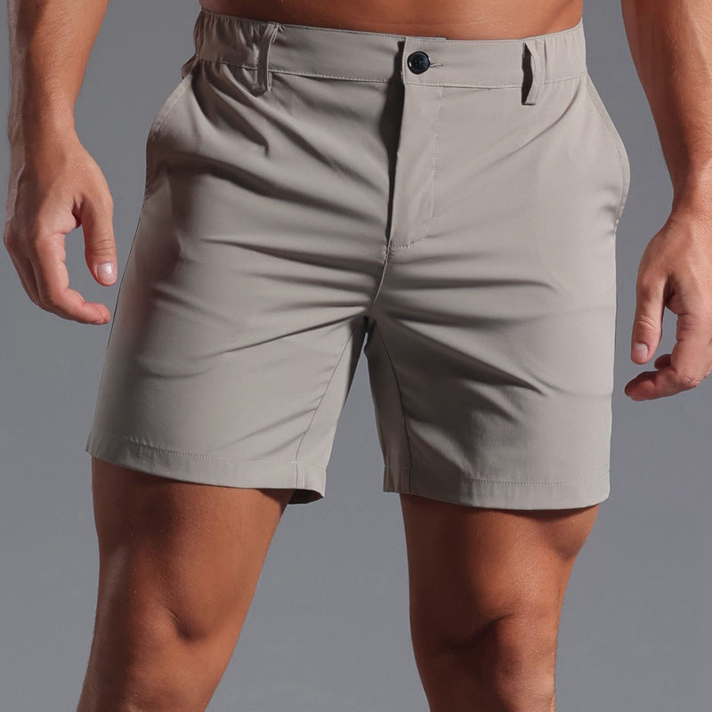Shorts casual da uomo elasticizzati ad asciugatura rapida, cavallo interno da 6"-thumbmail-3