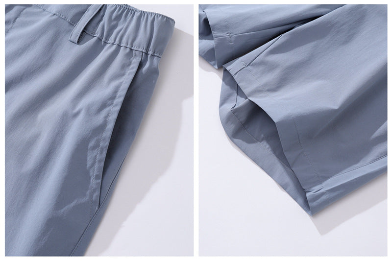 Shorts casual da uomo elasticizzati ad asciugatura rapida, cavallo interno da 6"-thumbmail-20