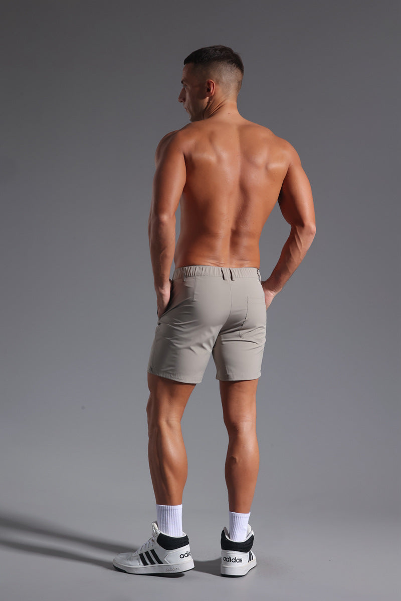 Shorts casual da uomo elasticizzati ad asciugatura rapida, cavallo interno da 6"-thumbmail-10