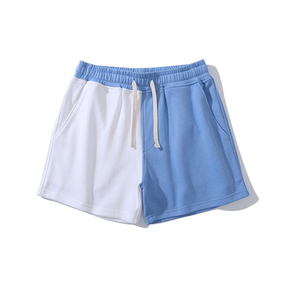 Men’s Two-Tone Colorblock Drawstring Shorts