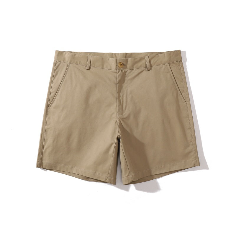 Shorts chinos de algodón elástico para hombre y entrepierna de 6“-thumbmail-65