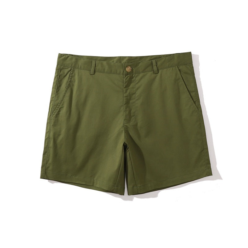 Shorts chinos de algodón elástico para hombre y entrepierna de 6“-thumbmail-67
