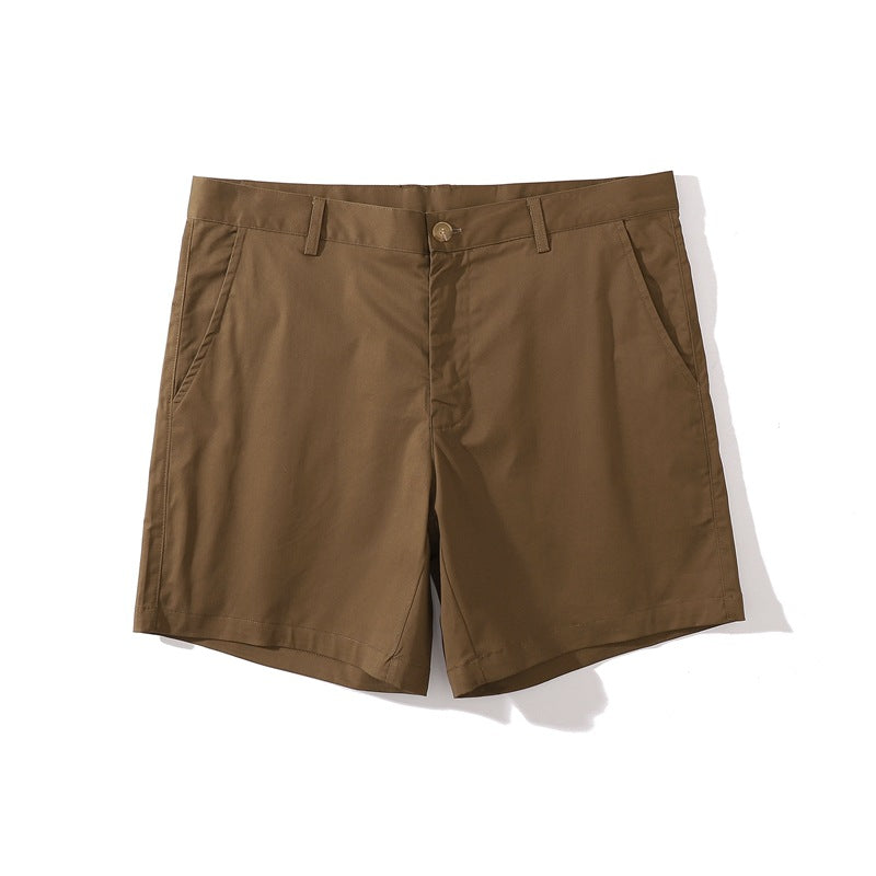 Shorts chinos de algodón elástico para hombre y entrepierna de 6“-thumbmail-70