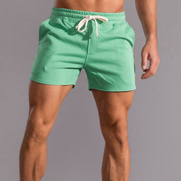 Men’s Curved Hem Stretch Cotton Shorts