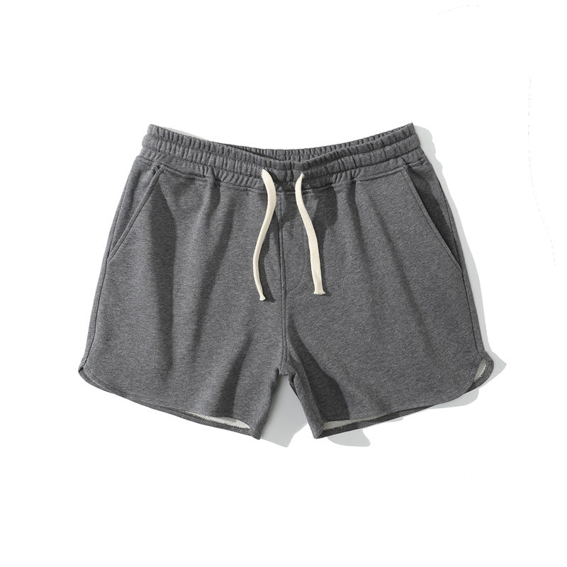 Herren-Shorts aus Stretchbaumwolle mit geschwungenem Saum-thumbmail-5
