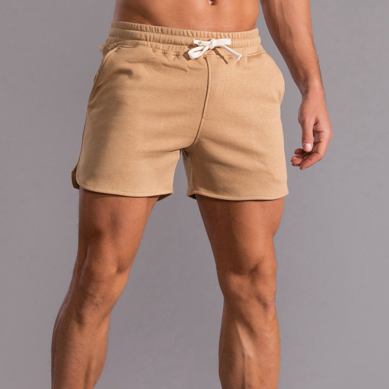 Herren-Shorts aus Stretchbaumwolle mit geschwungenem Saum-thumbmail-7