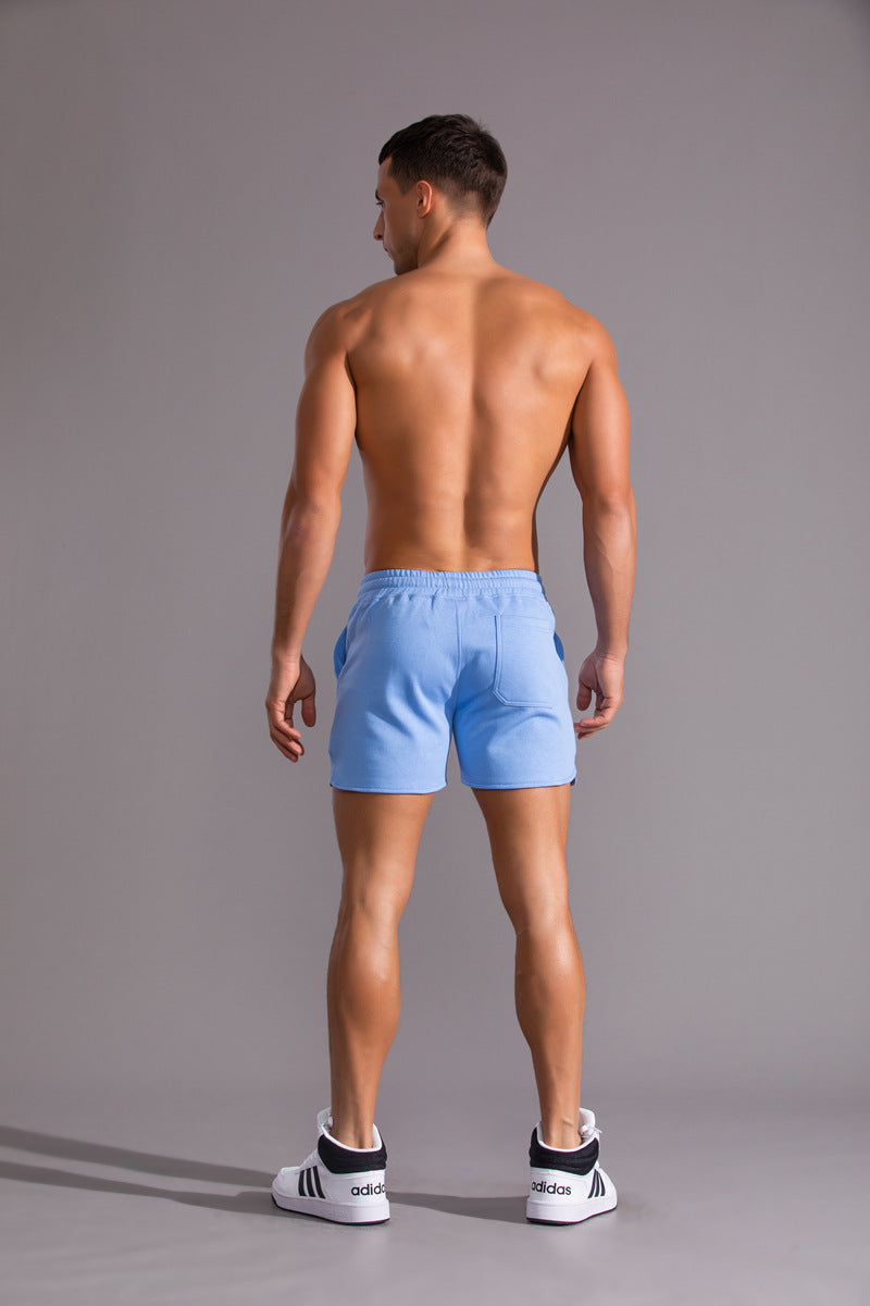 Herren-Shorts aus Stretchbaumwolle mit geschwungenem Saum-thumbmail-15