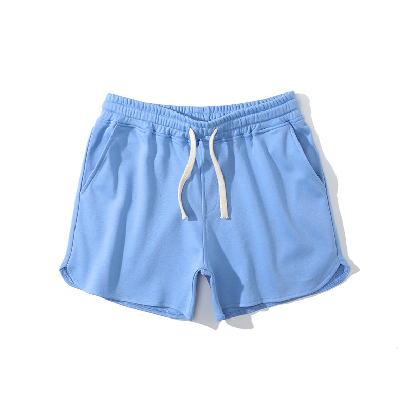 Herren-Shorts aus Stretchbaumwolle mit geschwungenem Saum-thumbmail-45