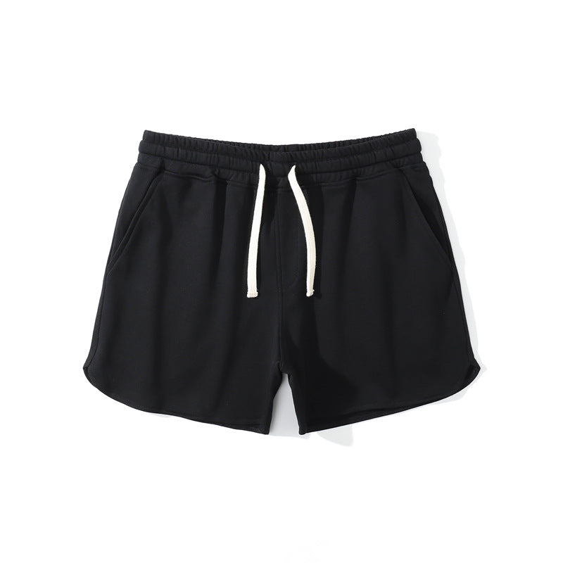 Herren-Shorts aus Stretchbaumwolle mit geschwungenem Saum-thumbmail-49