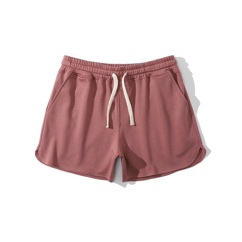 Herren-Shorts aus Stretchbaumwolle mit geschwungenem Saum-thumbmail-50