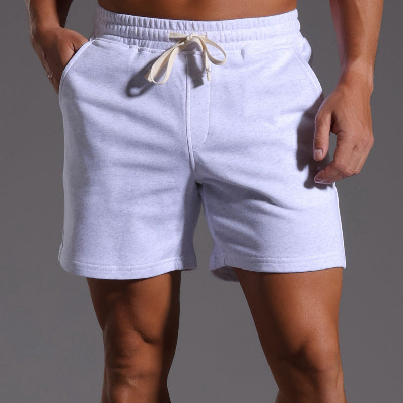 Shorts de algodón elástico con cordón para hombre y entrepierna de 6"-thumbmail-10