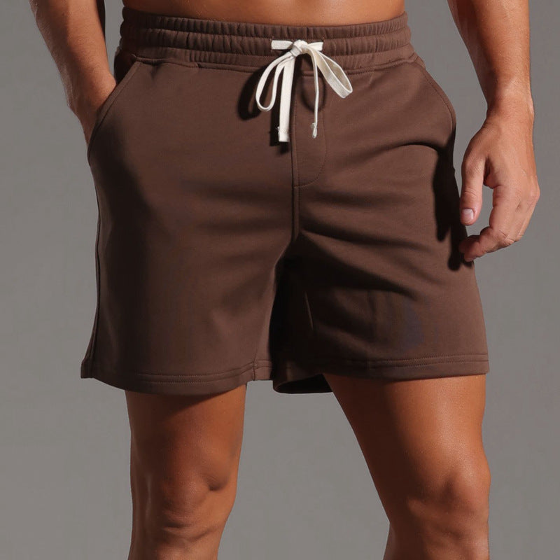 Shorts de algodón elástico con cordón para hombre y entrepierna de 6"-thumbmail-14