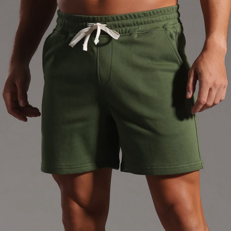 Shorts de algodón elástico con cordón para hombre y entrepierna de 6"-thumbmail-20