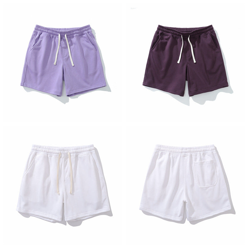 Shorts de algodón elástico con cordón para hombre y entrepierna de 6"-thumbmail-47