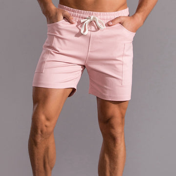 Men’s Casual Cotton Stretch Patch Pocket Shorts
