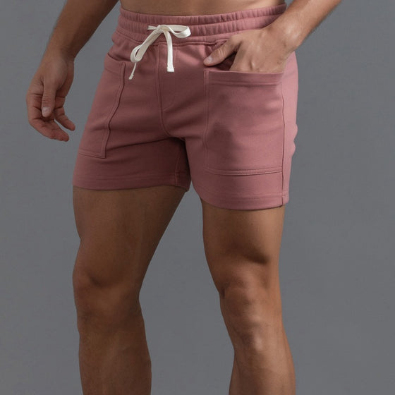Men’s Cotton Blend Patch Pocket Shorts