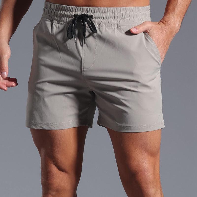 Shorts da allenamento da uomo ad asciugatura rapida con vita elasticizzata