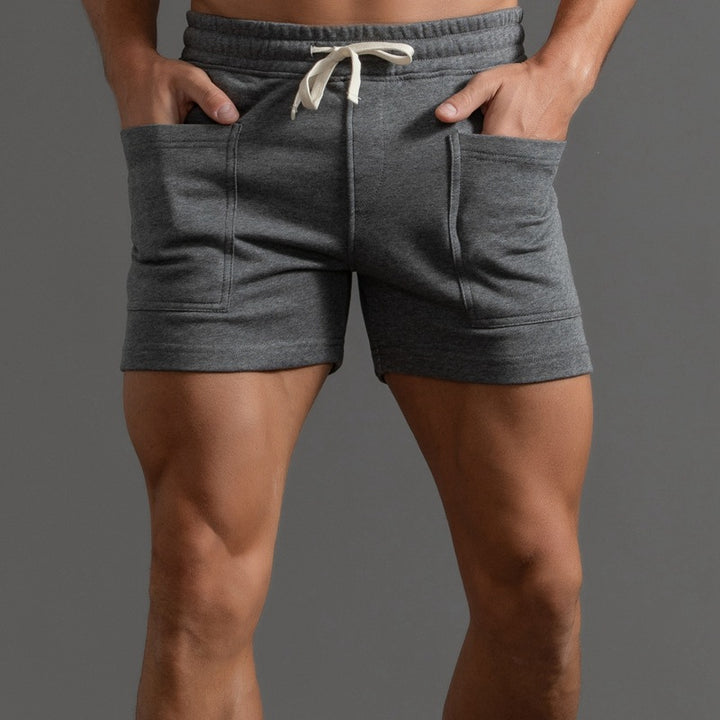 Men’s Cotton Blend Patch Pocket Shorts