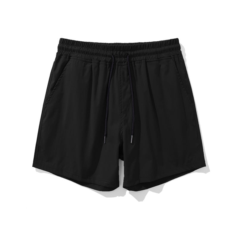 Schnelltrocknende Herren-Trainingsshorts mit elastischem Bund-thumbmail-29