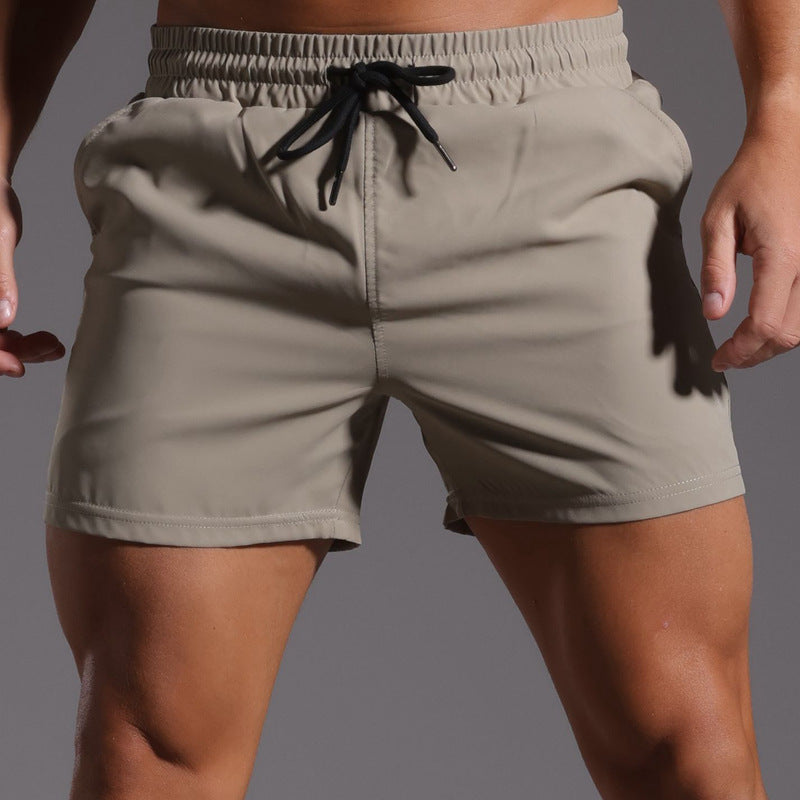 Shorts impermeables de secado rápido para hombre con forro-thumbmail-4