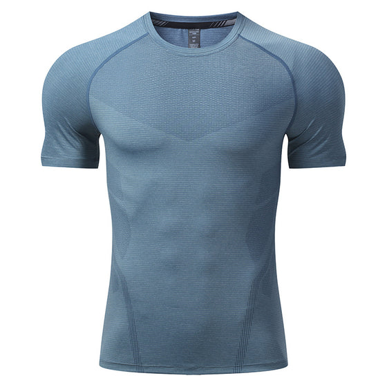 Men's Cool Touch Quick Dry Stretch Training T Shirt