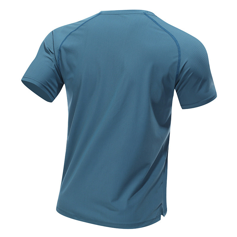 Men's Quick-Dry Athletic Running T-Shirt-thumbmail-4