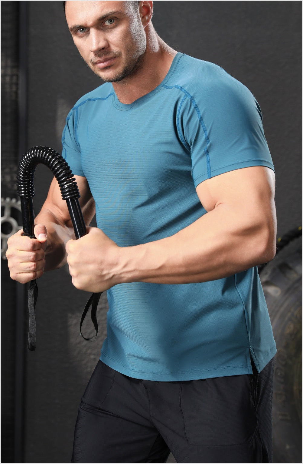 Men's Quick-Dry Athletic Running T-Shirt-thumbmail-6