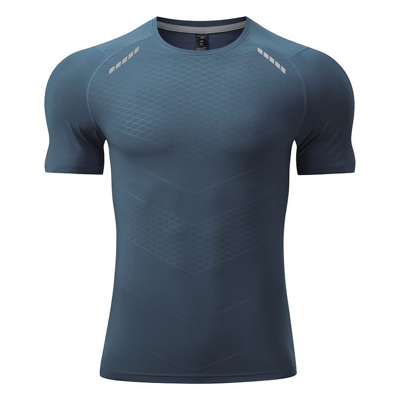 Camiseta de entrenamiento de malla de alto rendimiento para hombre-thumbmail-4